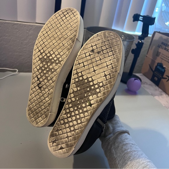 Steve Madden black wedge sneakers - Picture 4 of 6